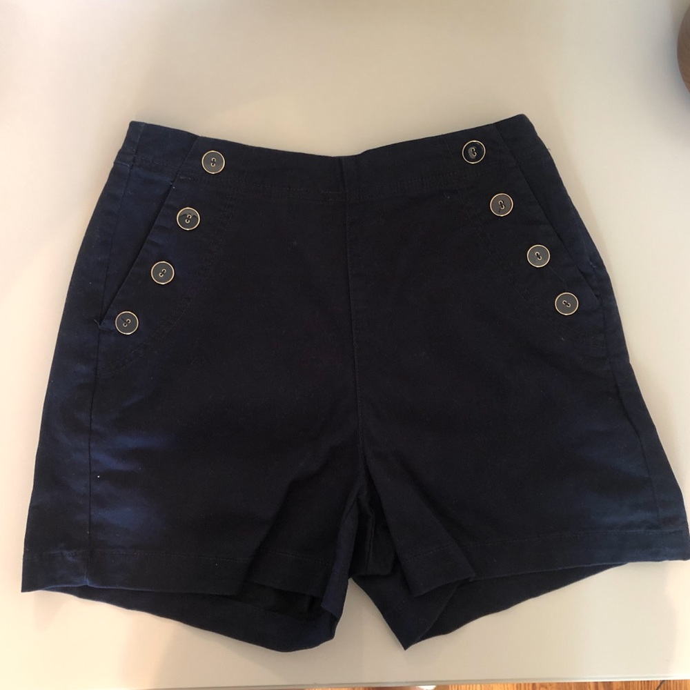 A New Day High Waisted Short with Button Detail